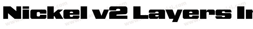 Nickel v2 Layers Inline字体转换